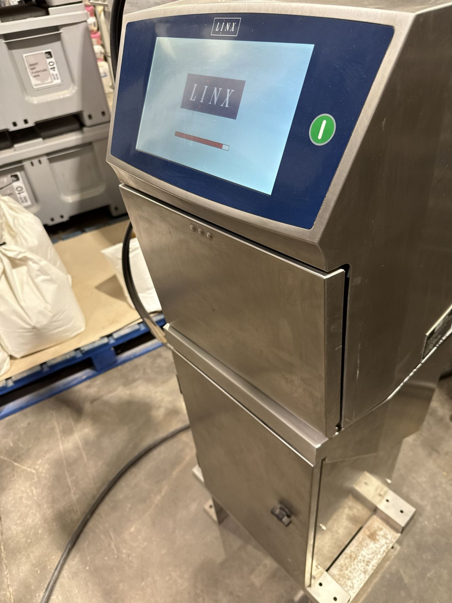 Linx 8940 IP65 Ink Jet Coder, serial no. AH793, year of manufacture 2017, approx. 0.35m deep x 0.55m - Image 2 of 4
