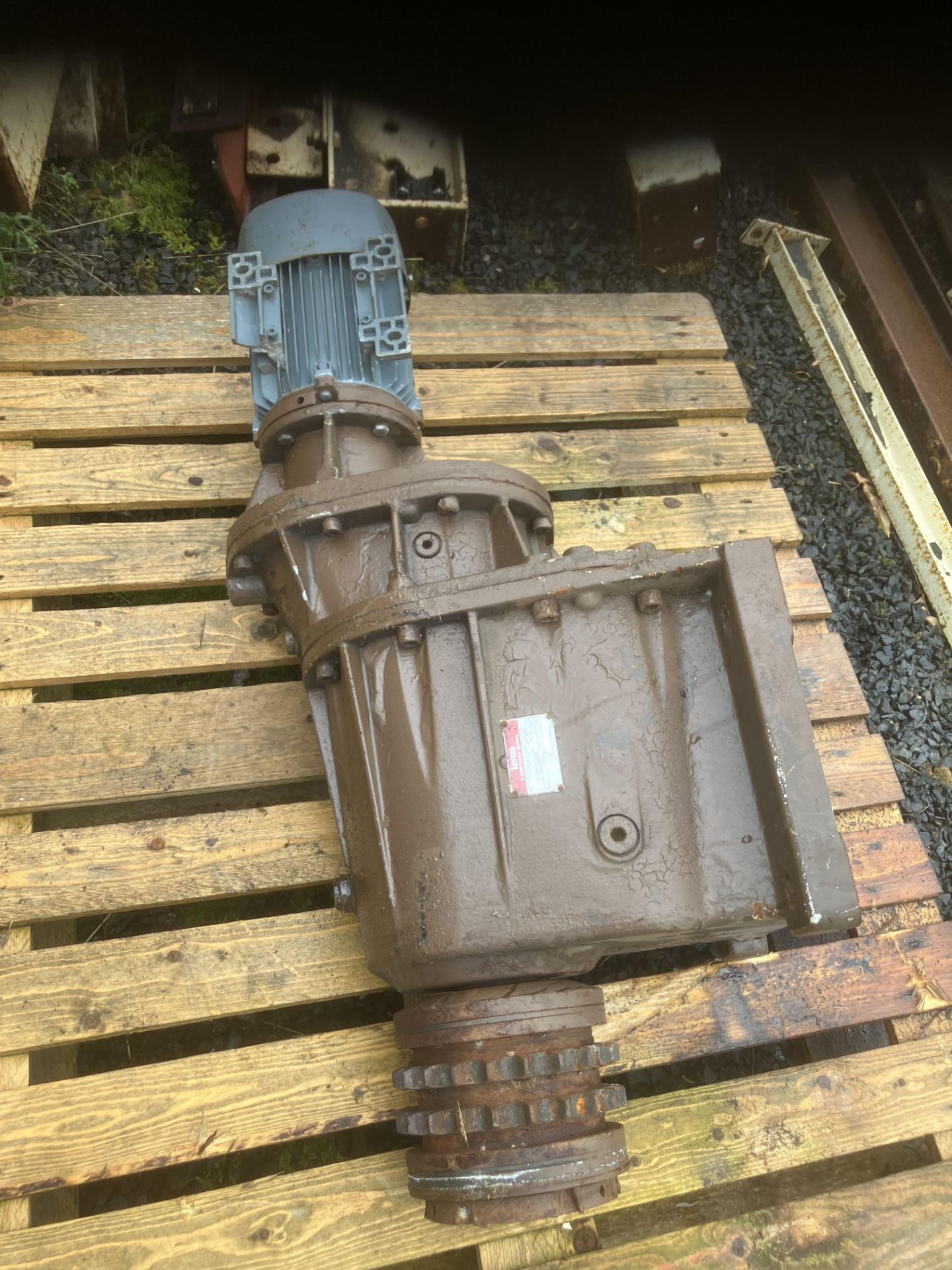 Lenze Type 12.603.25.151 Reduction Gearbox, with electric motor (ex-situ), loading free of