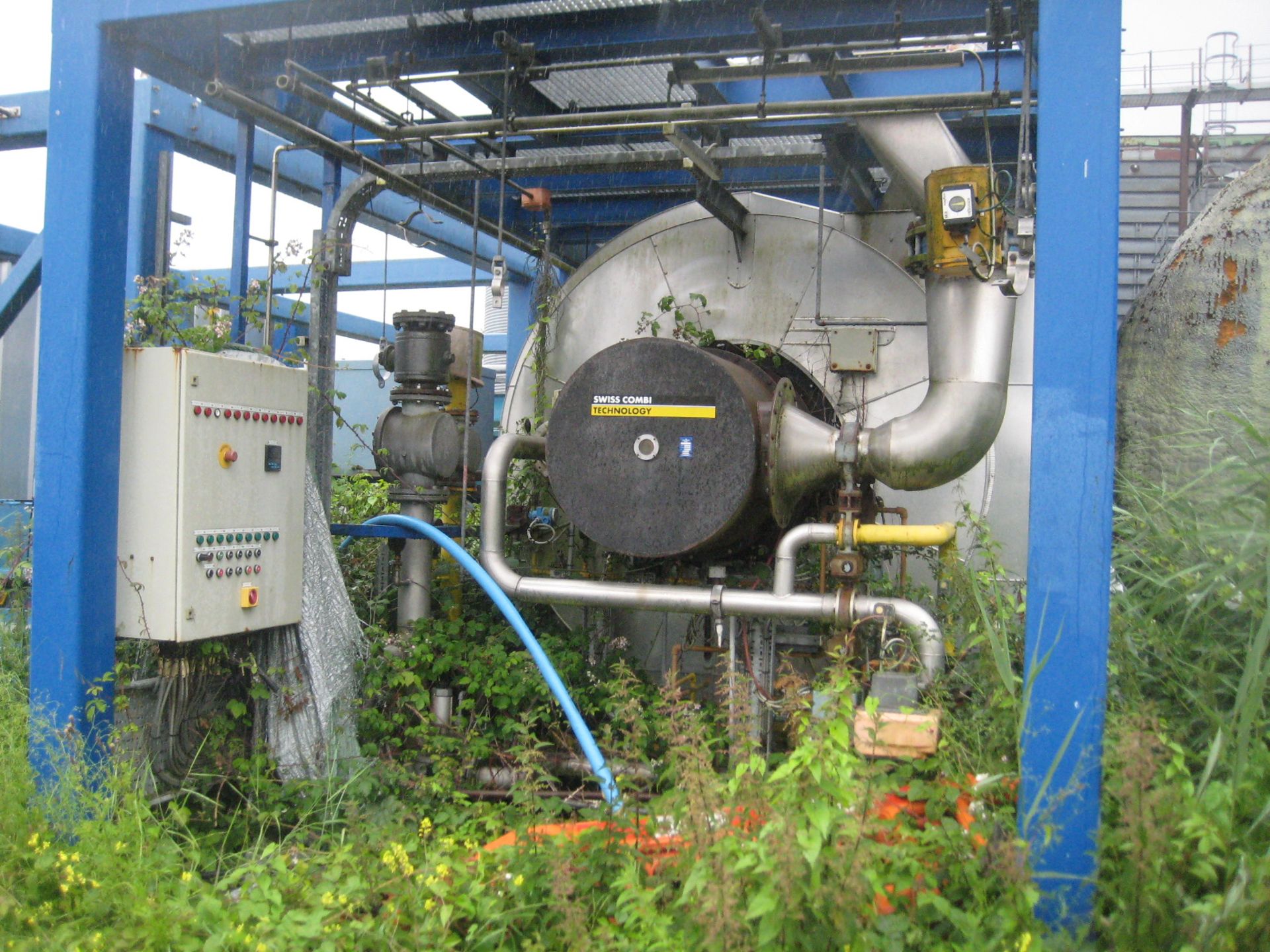 Swiss Combi Rotary Drum Dryer, in stainless steel, believed to have been built 1998 or 1999, this is - Image 15 of 15