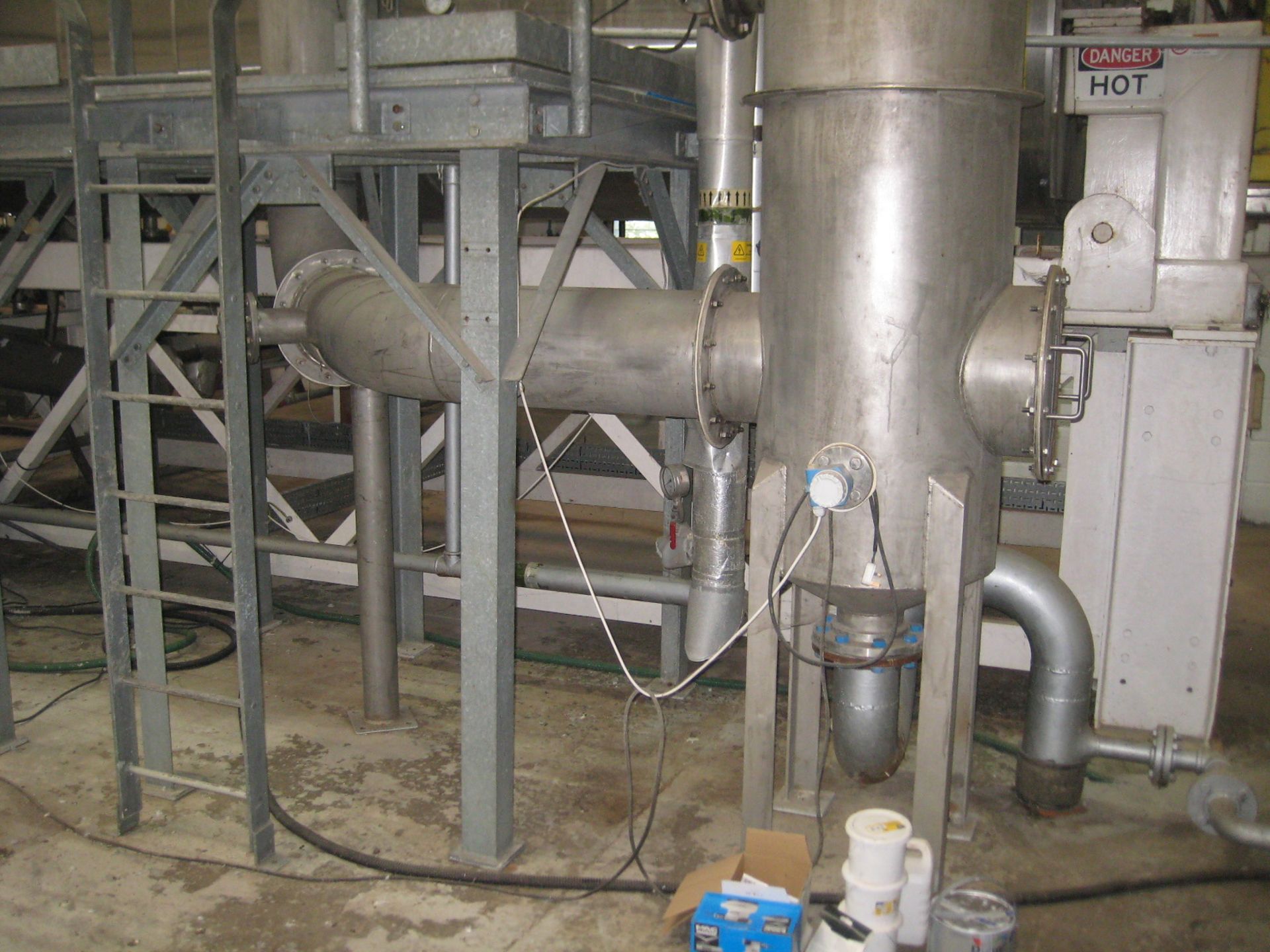 NARA Machinery Paddle Dryer, built under license by Komline-Sanderson paddle dryer, year of - Image 8 of 23