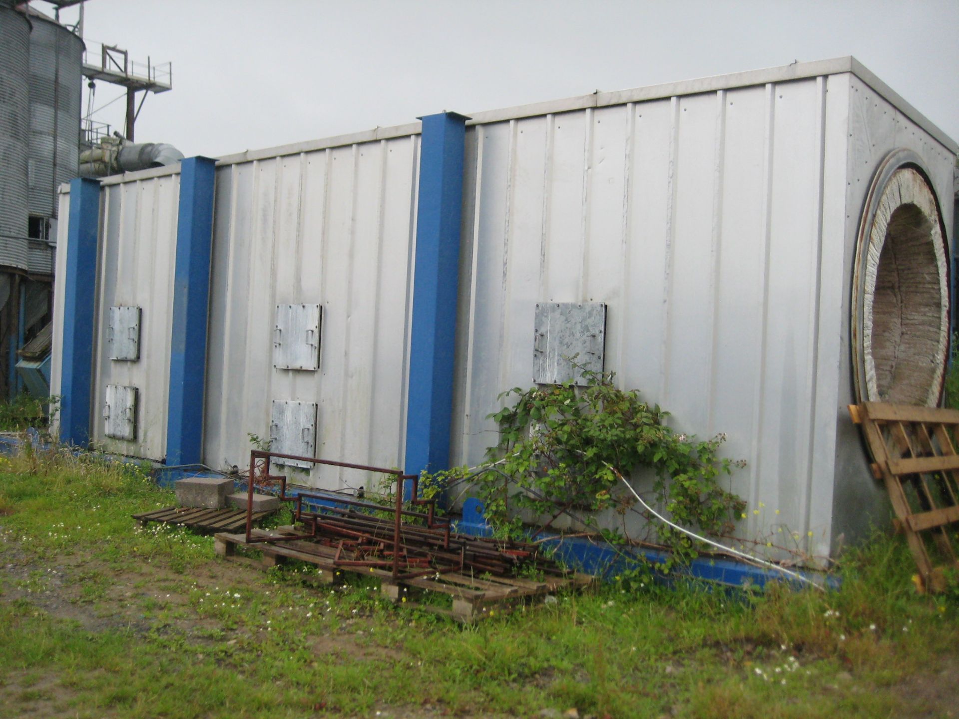 Swiss Combi Rotary Drum Dryer, in stainless steel, believed to have been built 1998 or 1999, this is - Image 12 of 15