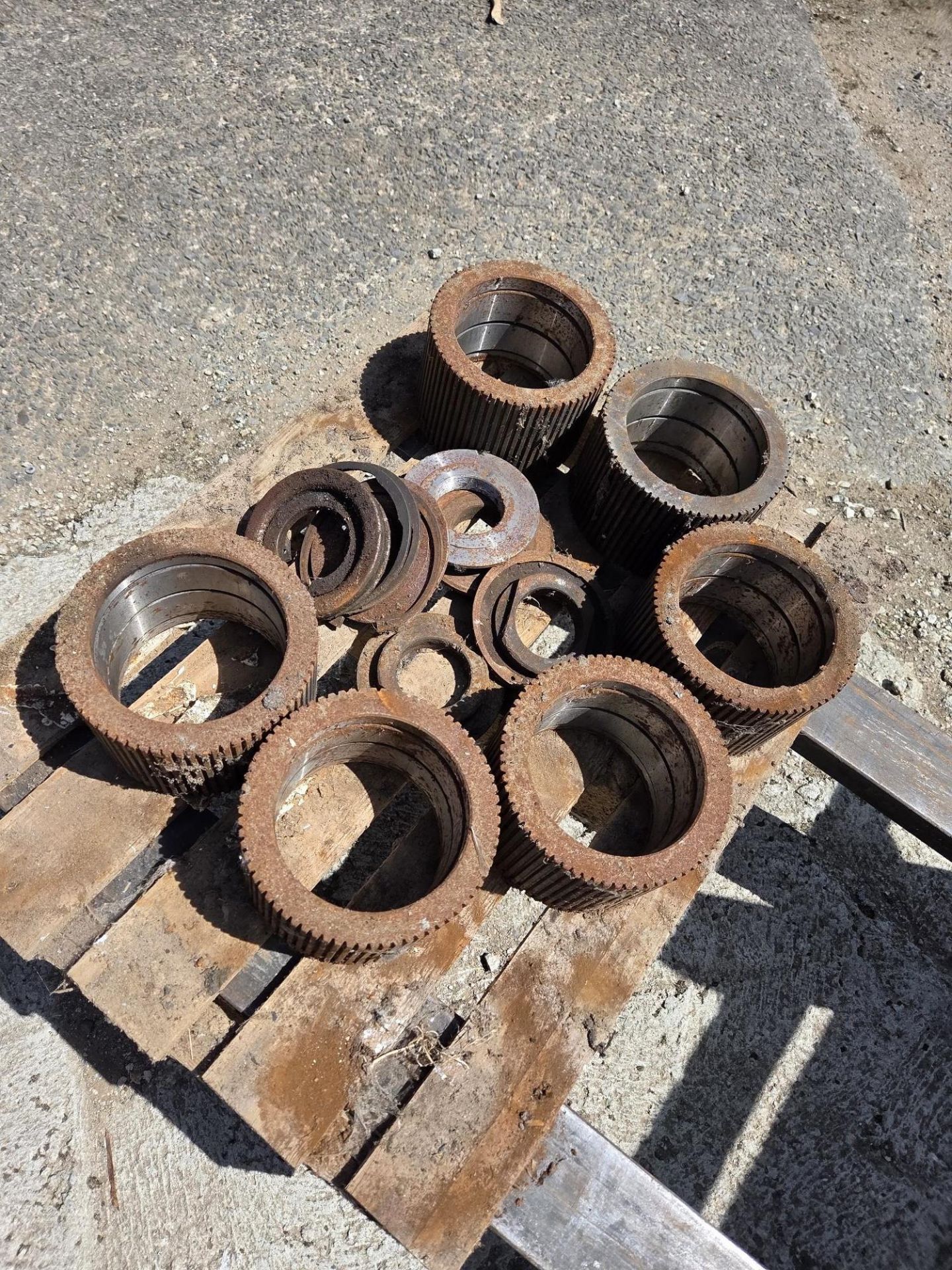 Selection of C75, including six x roll shells and associated fittings (unused or very little