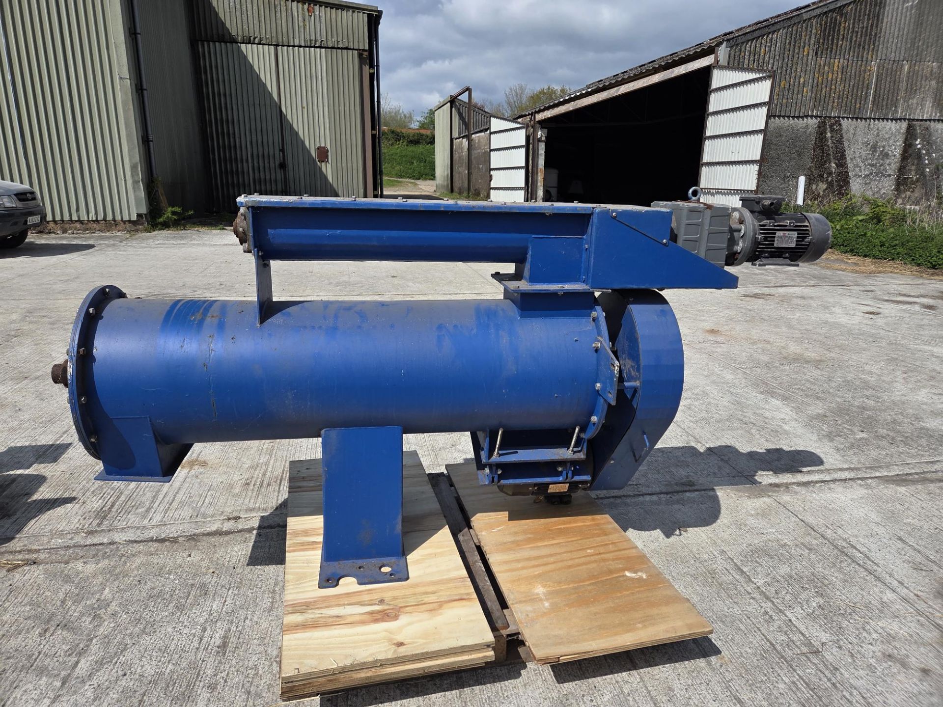 Milltech C95 Feeder/ Conditioner, in mild steel, fully refurbished in 2021 and not used since, 5.5kW
