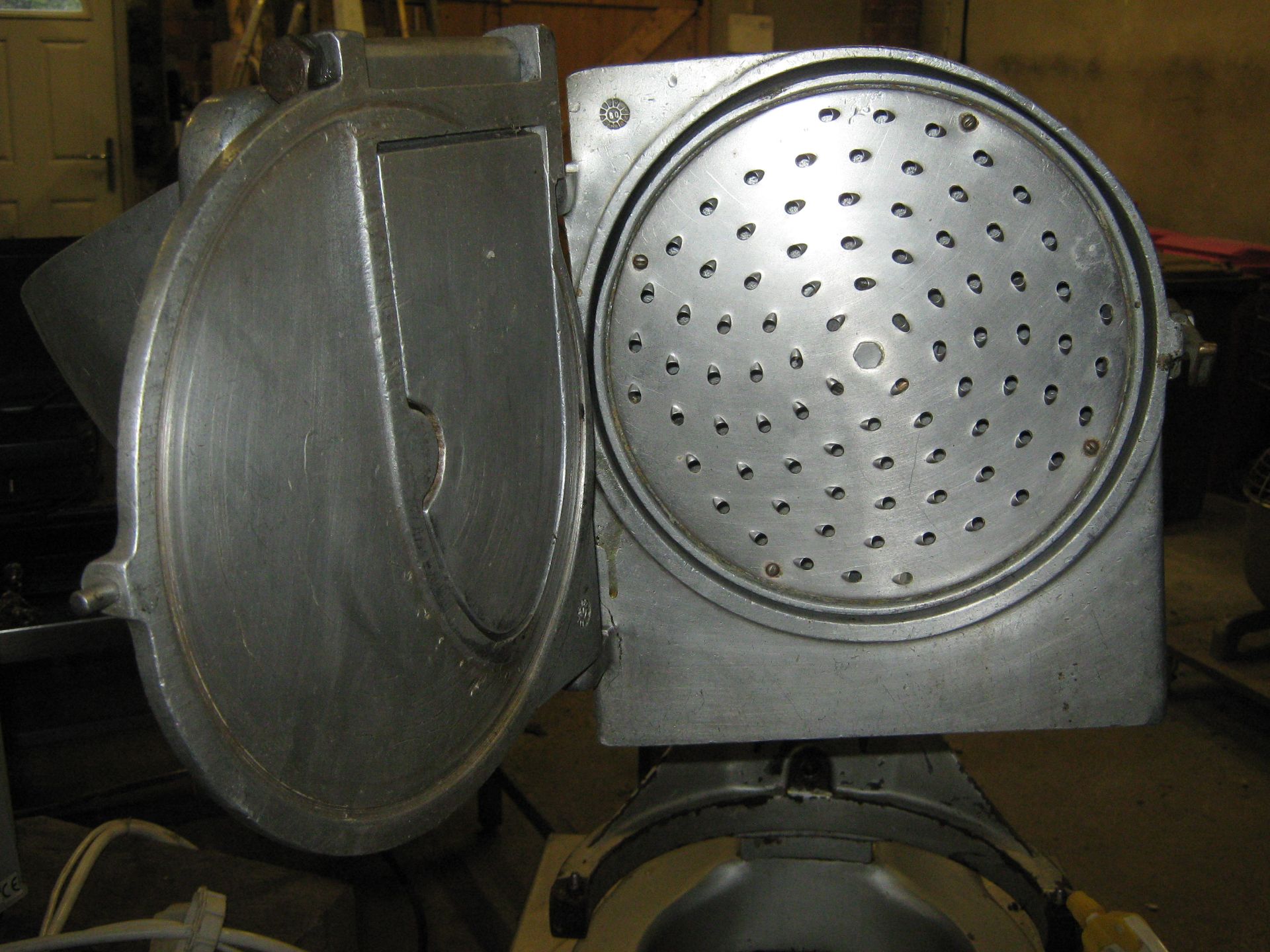 Hobart Grater Attachment (to fit 20qrt hobart mixer), dimensions approx. approx 18in. x 12in., - Image 2 of 4