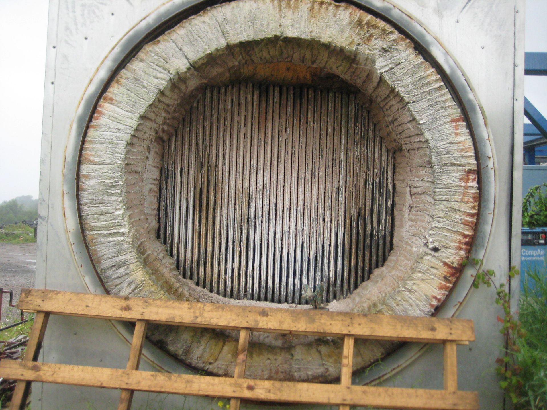Swiss Combi Rotary Drum Dryer, in stainless steel, believed to have been built 1998 or 1999, this is - Image 11 of 15