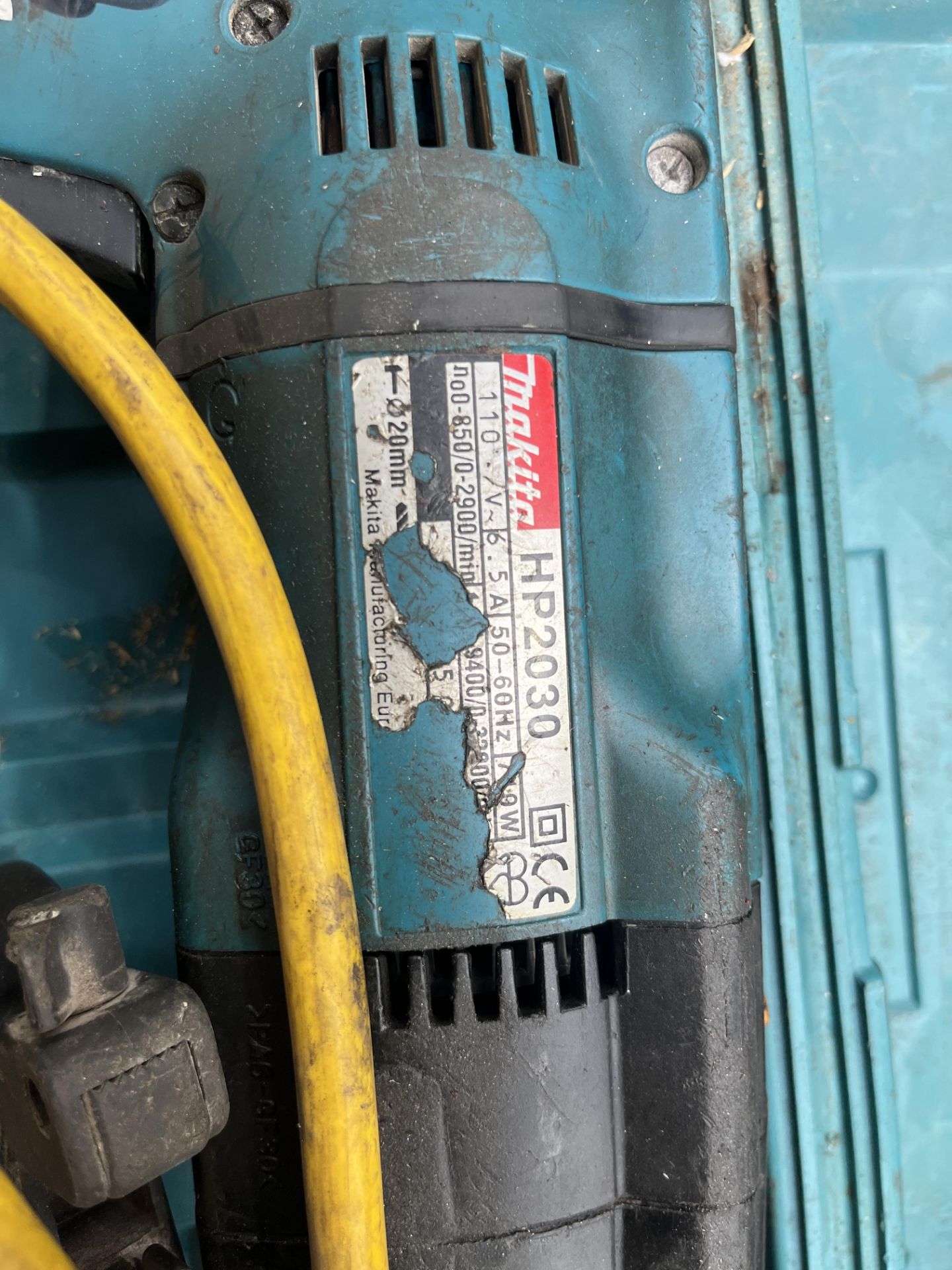 Makita HP2030 Portable Electric Drill, 110V Please read the following important notes:- *** - Image 2 of 2
