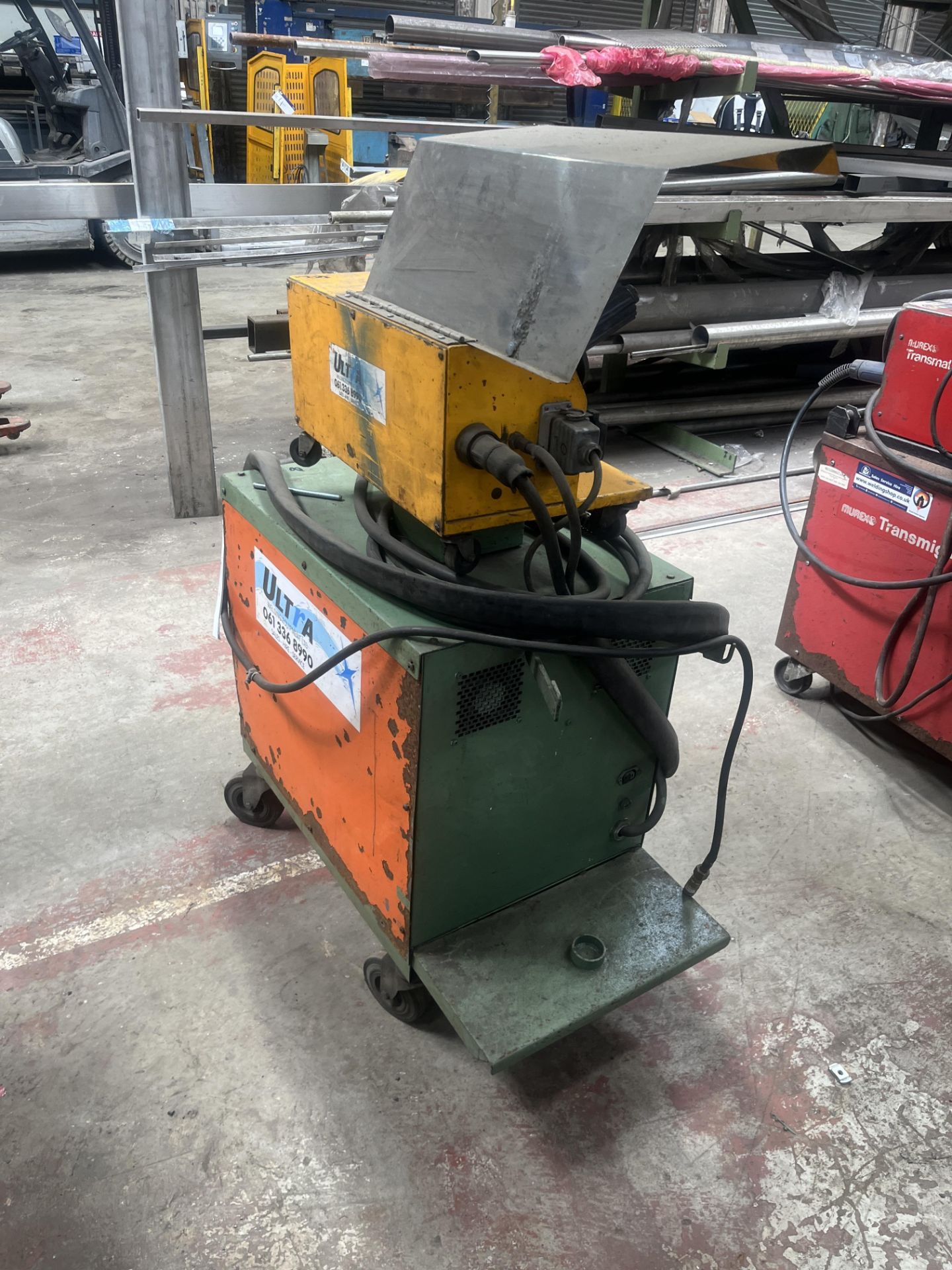 MBC 460 9000 Series Mig Rectifier, with wire feed unit Please read the following important - Image 5 of 5