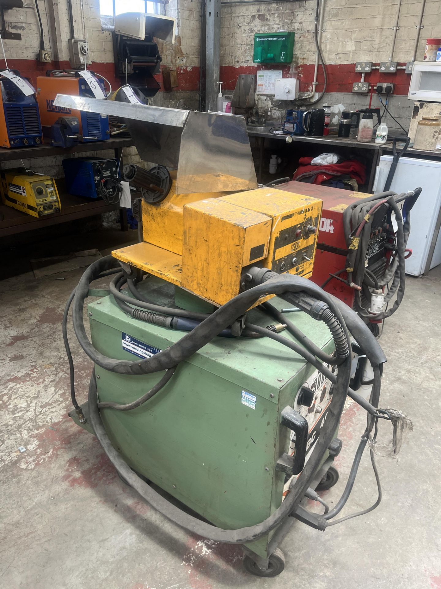 MBC 460 9000 Series Mig Rectifier, with wire feed unit Please read the following important - Image 4 of 5