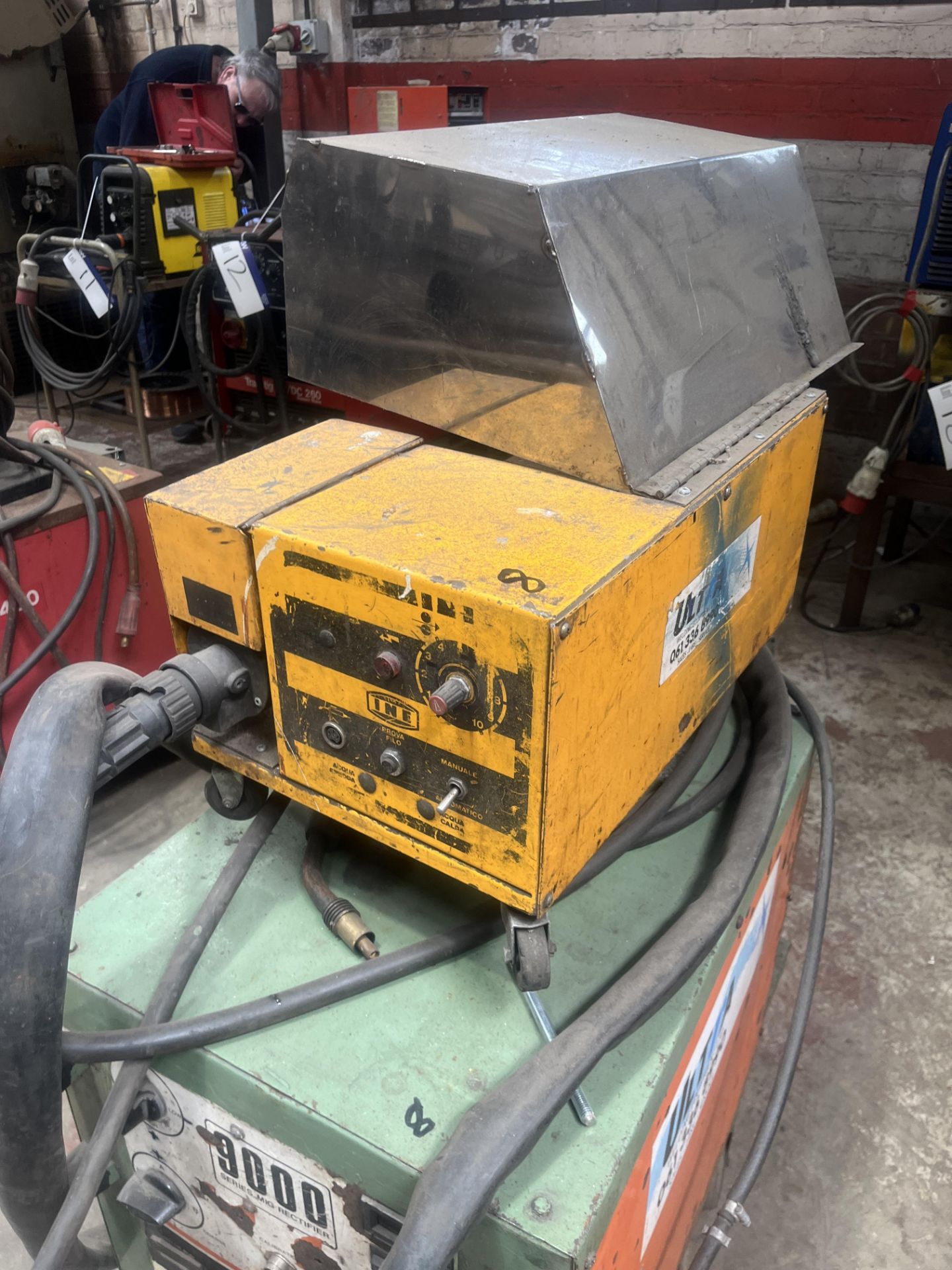 MBC 460 9000 Series Mig Rectifier, with wire feed unit Please read the following important - Image 3 of 5