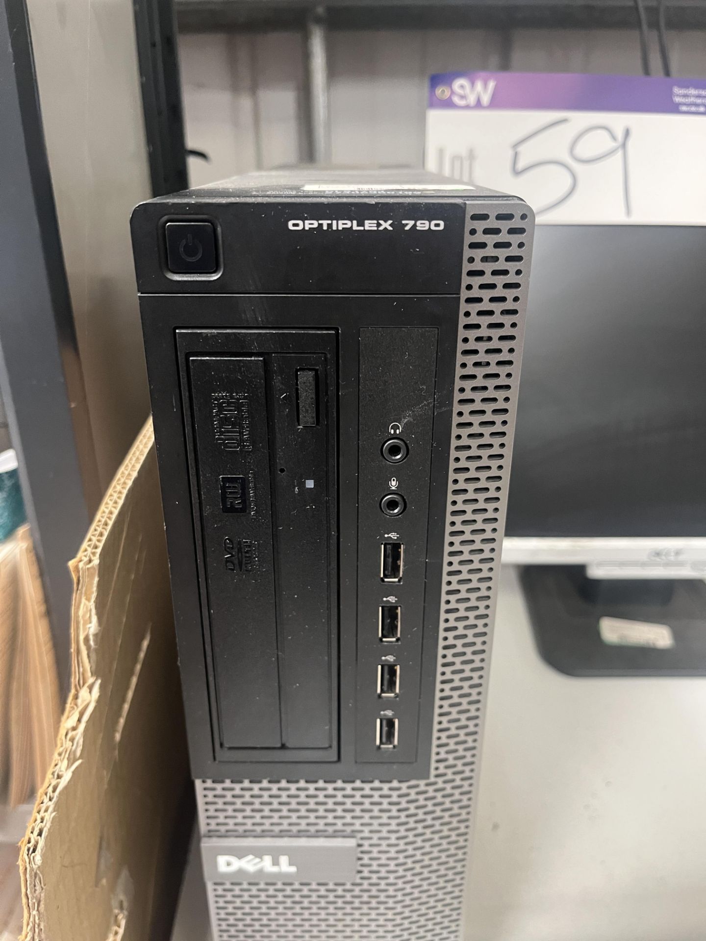Dell OptiPlex 790 Intel Core i5 Personal Computer (hard disk removed), with flat screen monitor, - Image 3 of 5