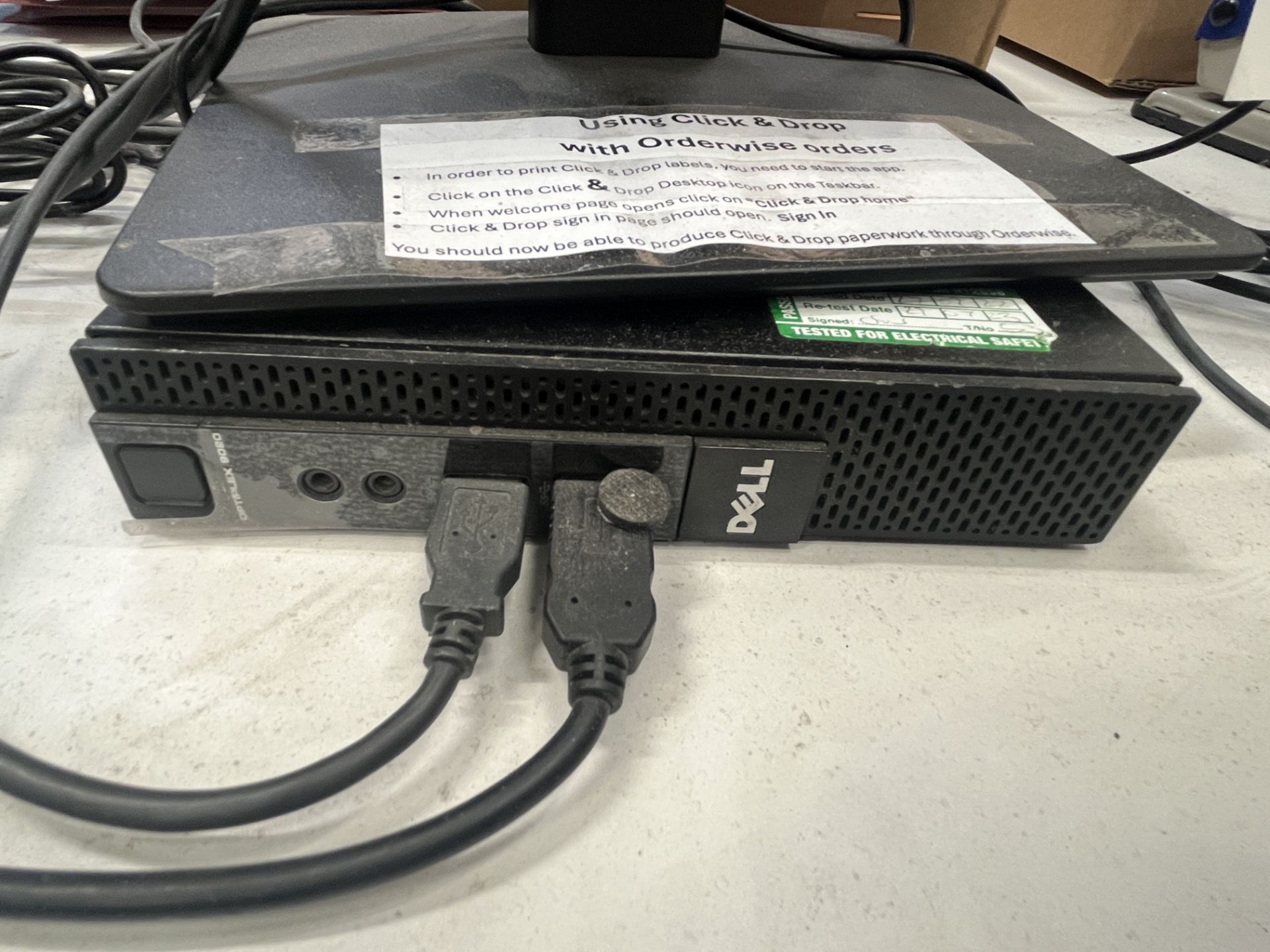 Dell OptiPlex 9020 Intel Core i5 Compact Personal Computer (hard disk removed), with flat screen - Image 3 of 4