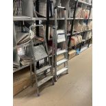 Two Alloy Stepladders Please read the following important notes:- ***Overseas buyers - All lots