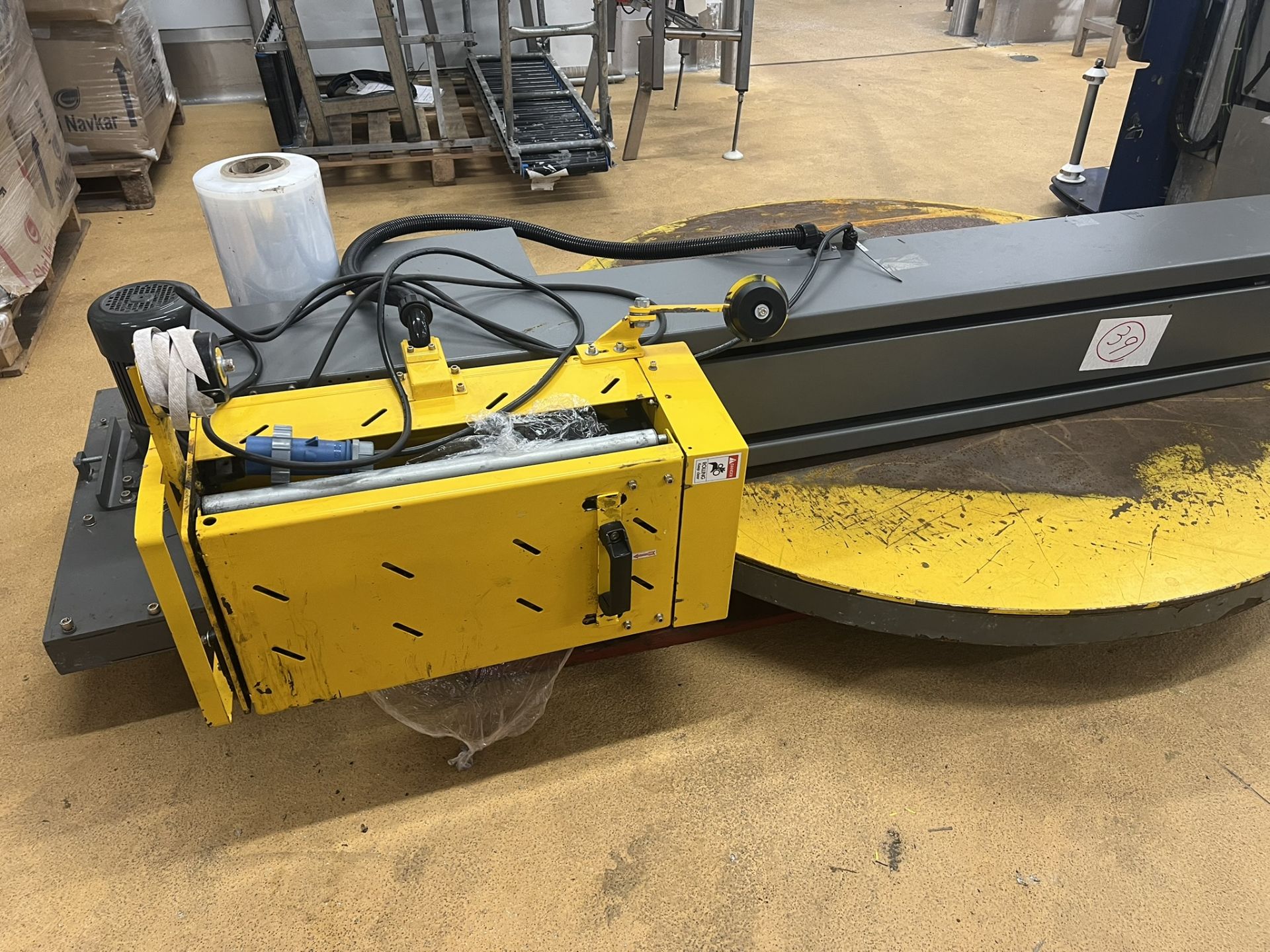 Impac AP300-1620 Automation Pallet Wrapper, turntable approx. 1.7m diameter, overall 2.5m x 1.7m x - Image 9 of 13