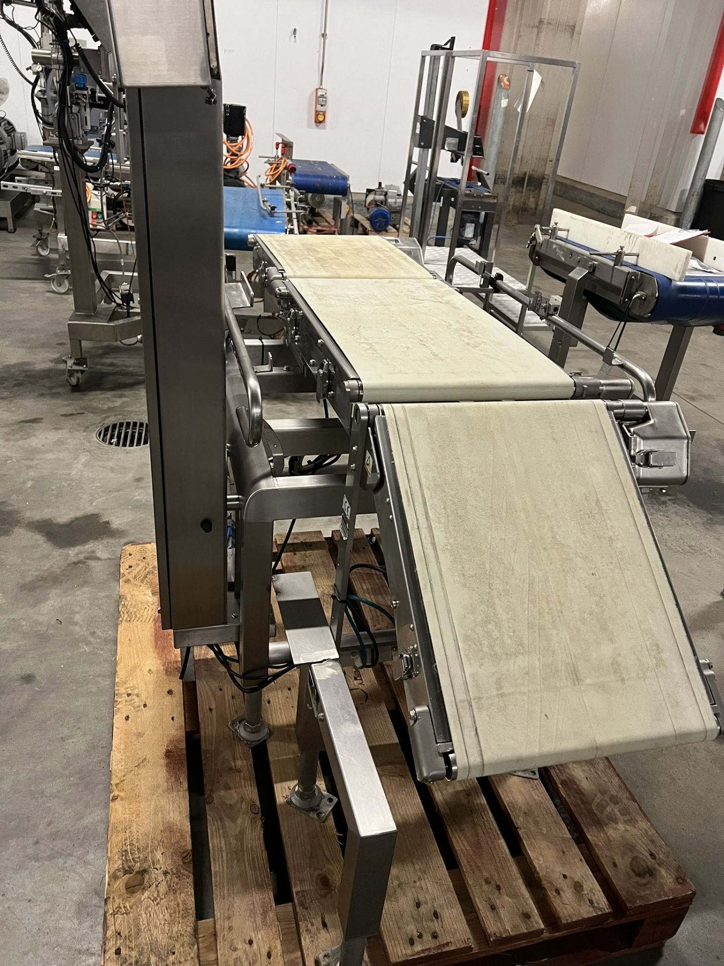 Amritsu KW 5607 AW Checkweigher, conveyor approx. 1.7m x 0.35m x 0.8m high, lift out charge - £ - Image 5 of 10