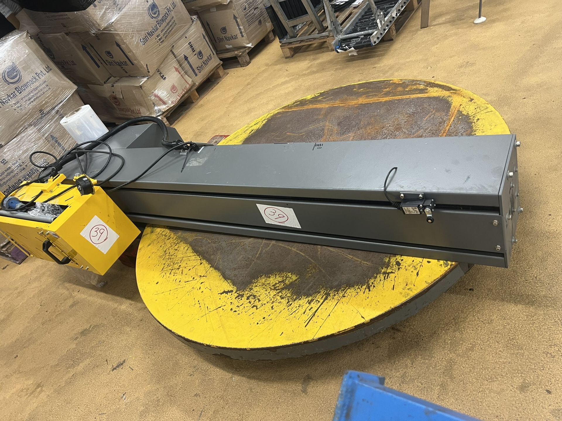 Impac AP300-1620 Automation Pallet Wrapper, turntable approx. 1.7m diameter, overall 2.5m x 1.7m x - Image 10 of 13