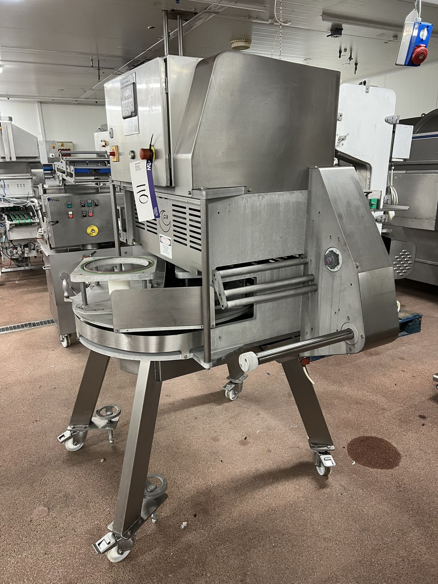 PA 182 Rotary (for round trays), approx. 26cm dia., overall 1.2m x 1.6m x 1.8m high, lift out charge - Image 3 of 9