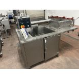 Jacketed kettle electric heated - Kettle 70cm diameter x 60cm high - Overall 70cm diameter x 90cm