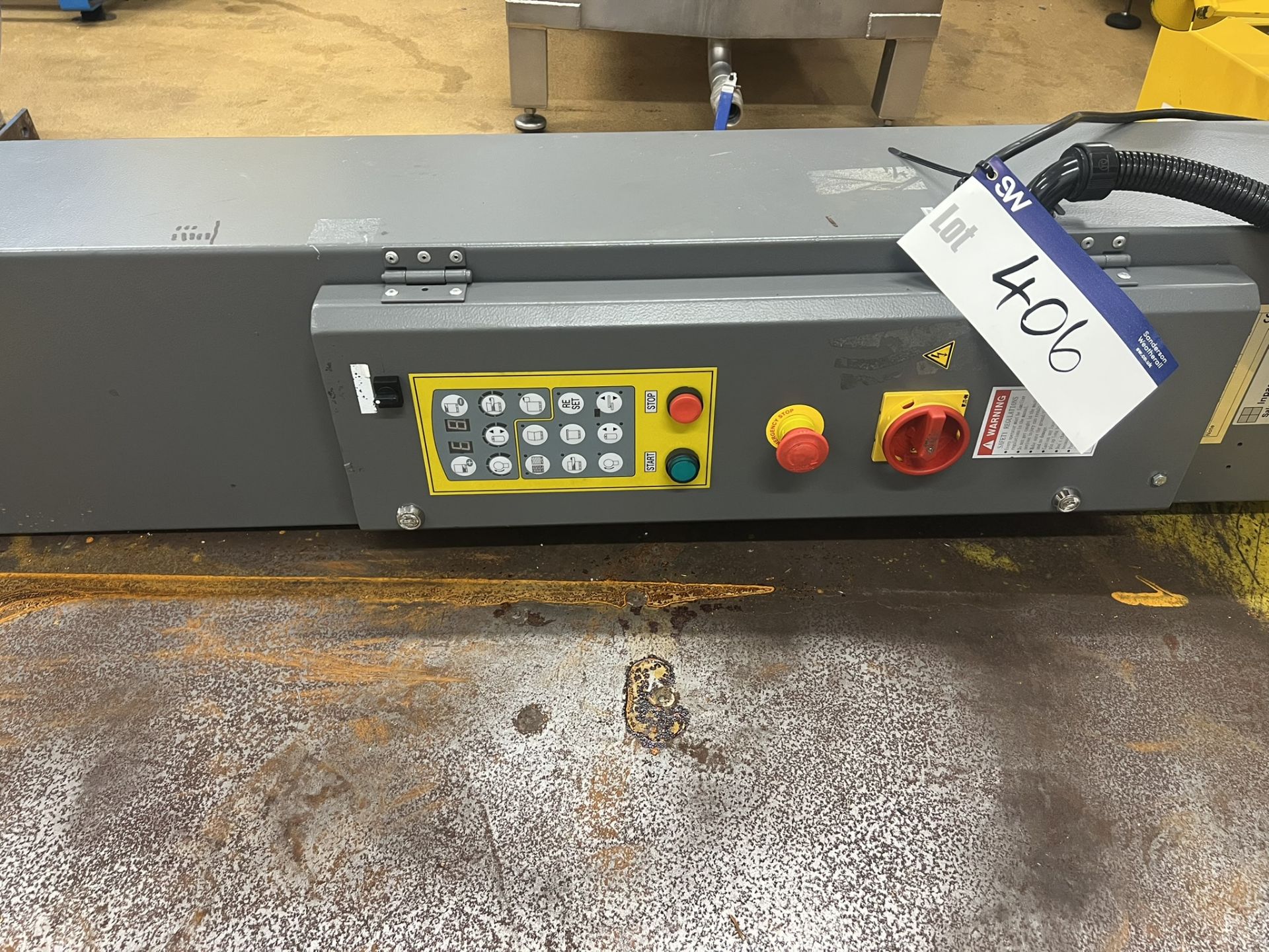 Impac AP300-1620 Automation Pallet Wrapper, turntable approx. 1.7m diameter, overall 2.5m x 1.7m x - Image 2 of 13