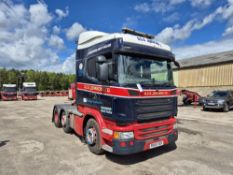 Scania R450 6x2 Tractor Unit, registration no. PO65 VEH, odometer reading 1,033,198km (at time of
