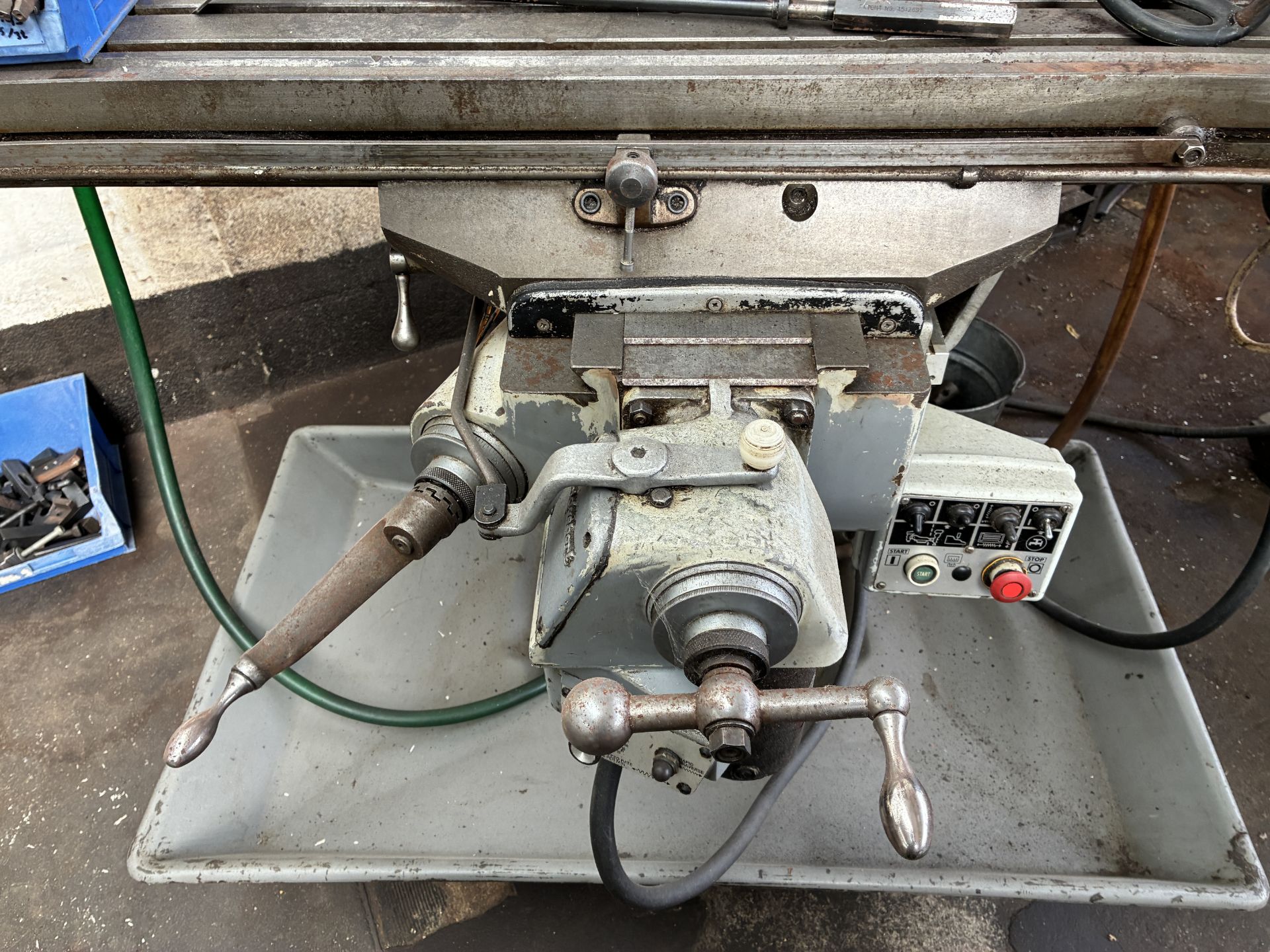 Bridgeport Series I 2HP Milling Machine, serial no. 434341087XX, 50/60Hz, with Heidenhain control - Image 4 of 5