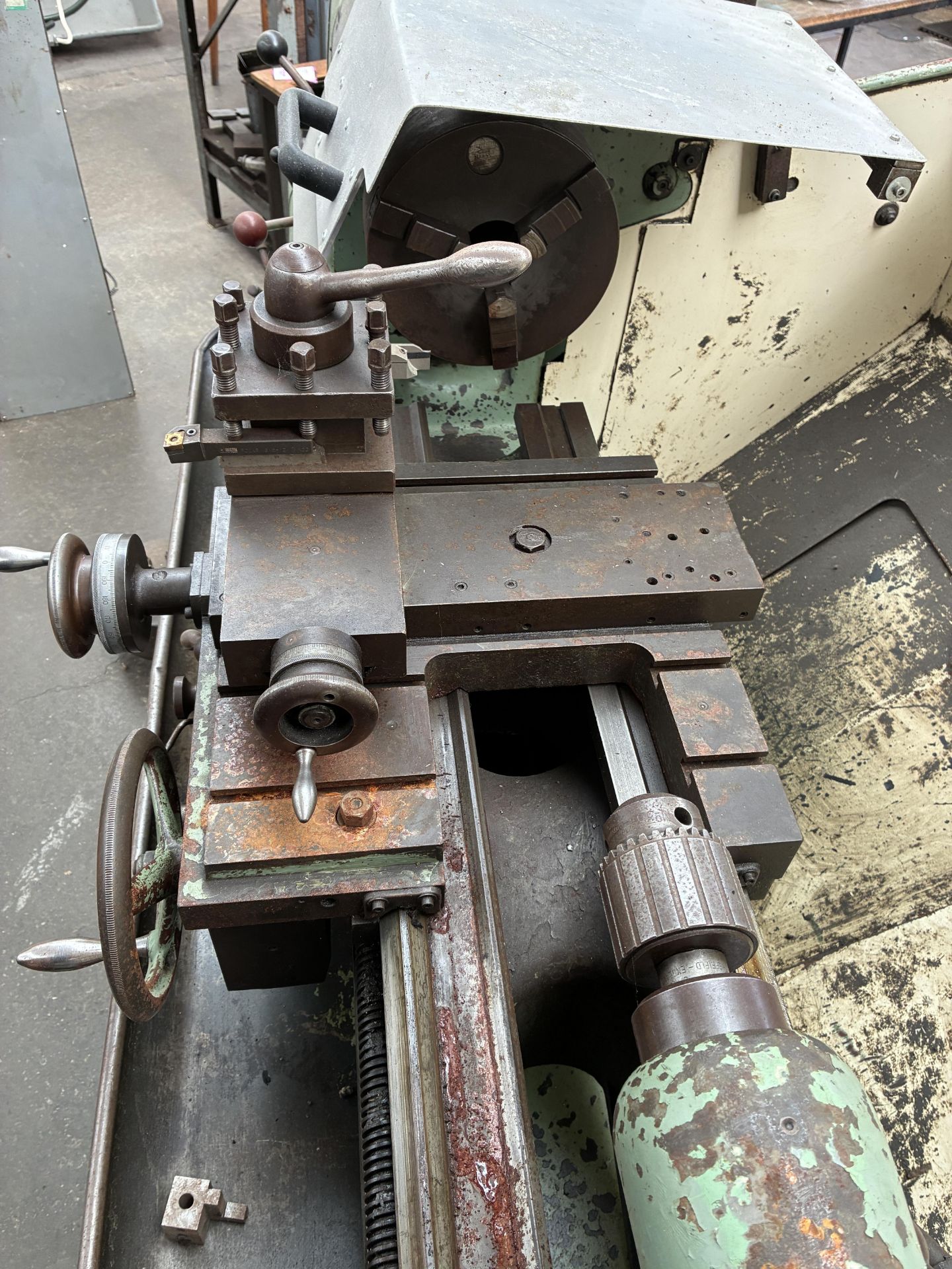 Colchester Lathe, 415V, three phase, 50Hz, with spare chuck and tooling Please read the following - Image 3 of 9
