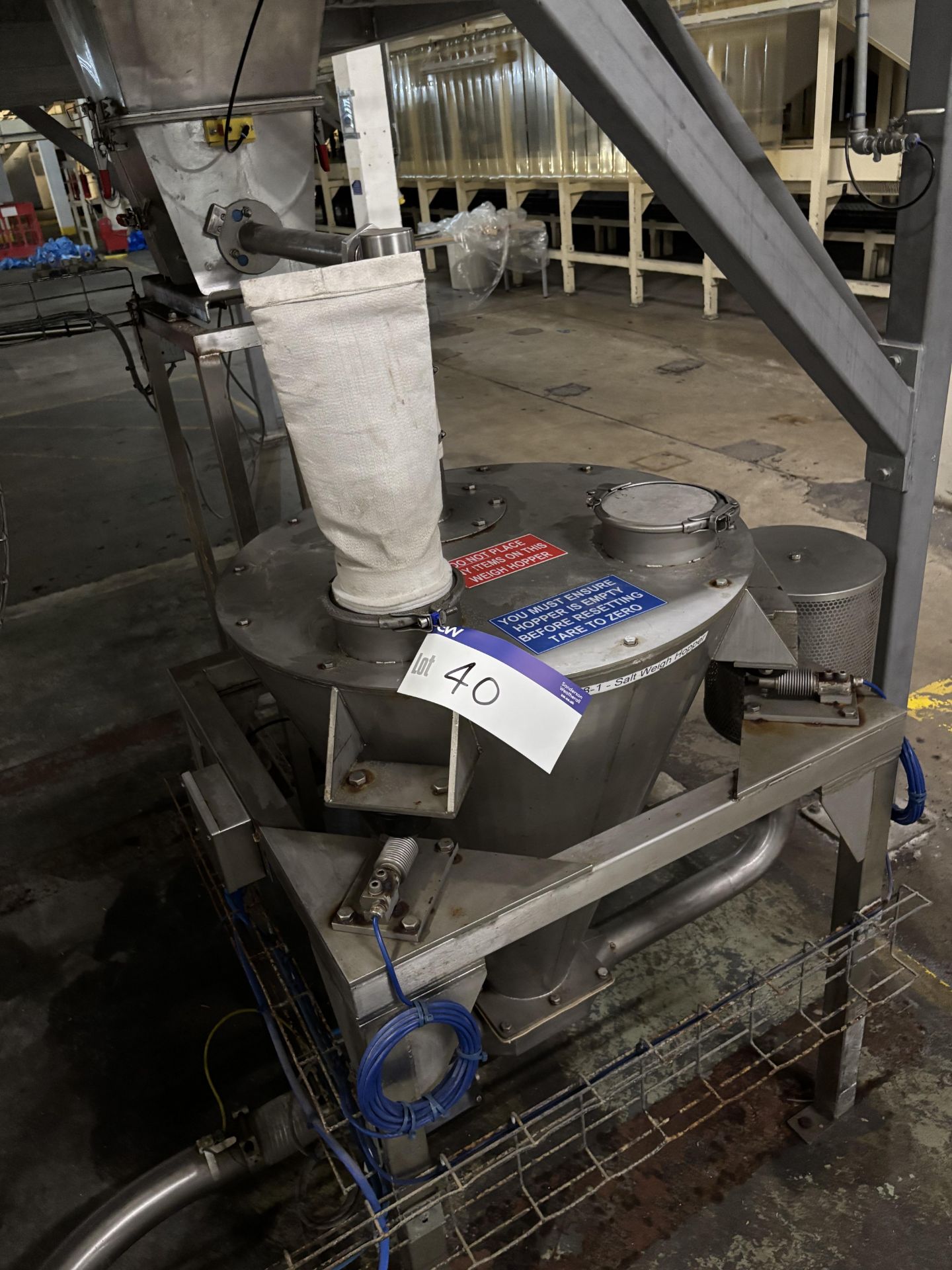 Salt Weigh Hopper (please note this lot is part of combination lot 41A) Please read the following - Image 2 of 6