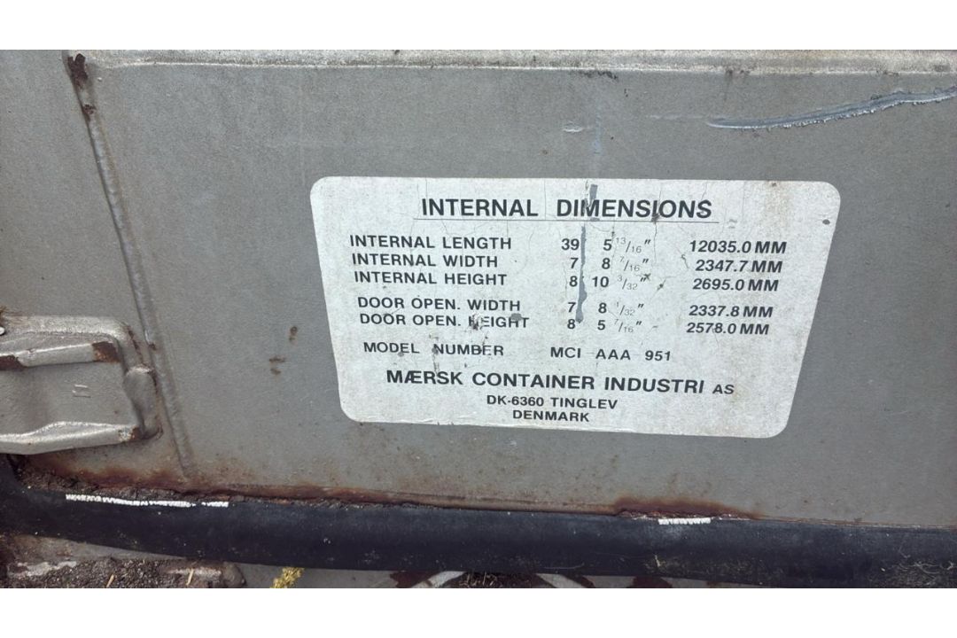 40ft Shipping Container Please read the following important notes:- Please read the following - Image 5 of 6