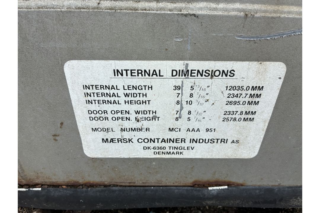 40ft Shipping Container Please read the following important notes:- Please read the following - Image 6 of 6