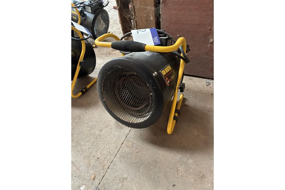 Jet Heat Oly-J 3/1 3000W Space Heater, 240V Please read the following important notes:- Please - Image 1 of 2