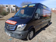 Mercedes 316CDI - L3 H2 Sprinter 3.5 Tonne Automatic Diesel Panel Van, registration no. AY66 RKX,