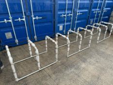 Stainless Steel Bike Racks, lot location Brynmawr Please read the following important notes:- All