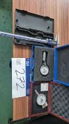 Three Various Measuing Tools, including Depth Gauges and Calipers ***Overseas buyers - All lots