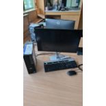 Dell Pro Slim Core i5 Desktop PC, with One Monitor, Keyboard and Mouse (Hard Drive Wiped -