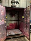 Grinder Dust Collection Offload Station (ST-G445), approx. 1.5m x 1.5m x 2.3m high, with flow
