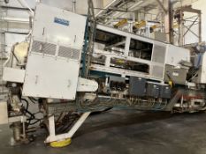 Sandvik Extruder Cooler Conveyor, contract no. D.23768, approx. 900mm wide on belt x approx. 5.5m