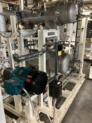 Hick Hargreaves Extruder Vacuum System Equipment, with stainless steel shell & tube heat exchangers,