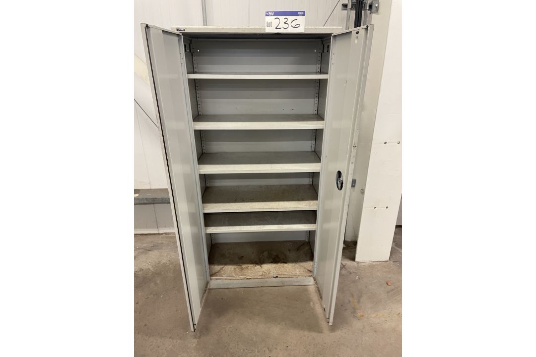 Steel Double Door Cabinet (Takeout / Loading charge - €15 + VAT) A sole principal contractor will be