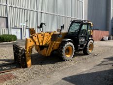 JCB LOADALL 540-200 TURBO TILTING TELESCOPIC HANDLER, 20m reach with fork attachment registration
