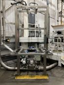 GEI Gallay St-S201 STAINLESS STEEL HOPPER DISCHARGE STAND, reference no. G1425-003-004, year of