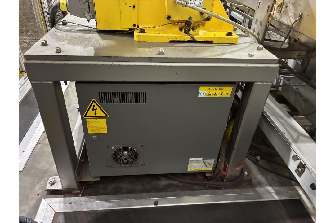 Fanuc M-16I ROBOT ROBOTIC ARM, year of manufacture 1999, 270kg, with Fanuc R-J3 power controller, - Image 8 of 11