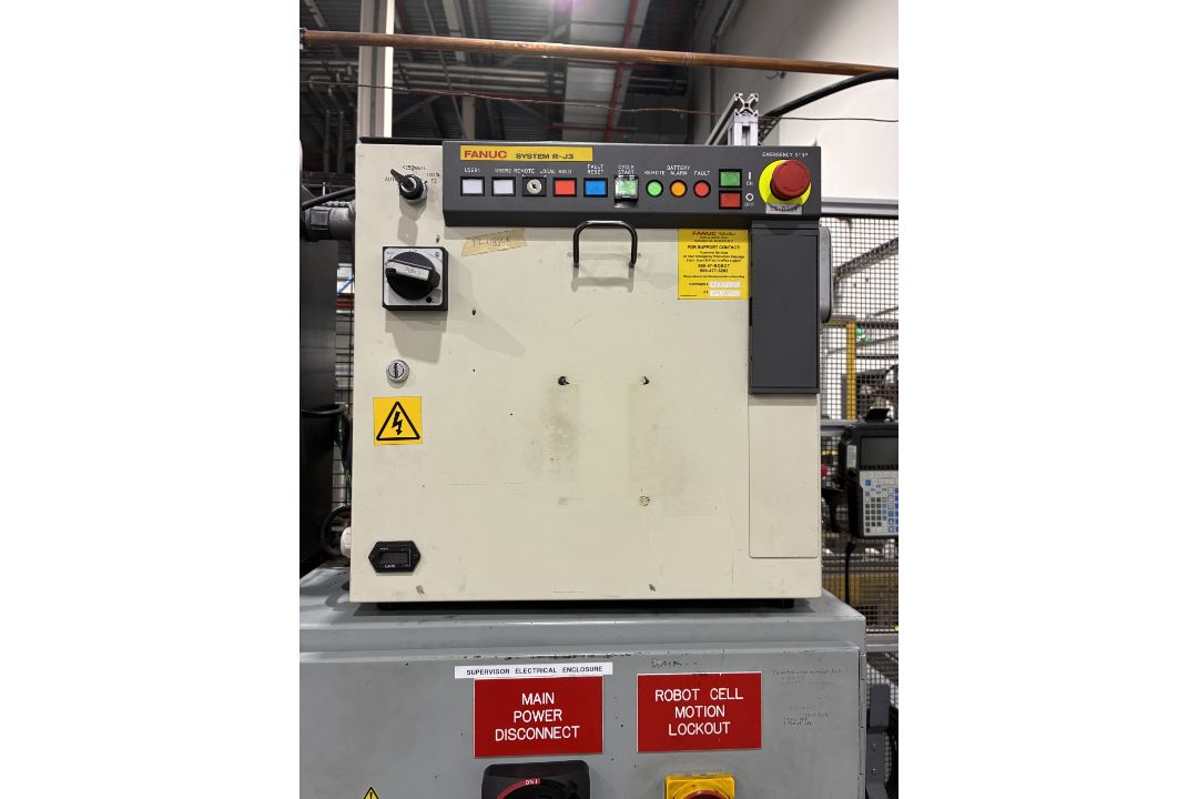 Fanuc M-16I ROBOT ROBOTIC ARM, year of manufacture 1999, 270kg, with Fanuc R-J3 power controller, - Image 10 of 11