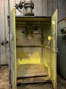 Grinder Dust Collector Offload Station ST-G345, approx. 1.5m x 1.5m x 2.3m high, with flow control