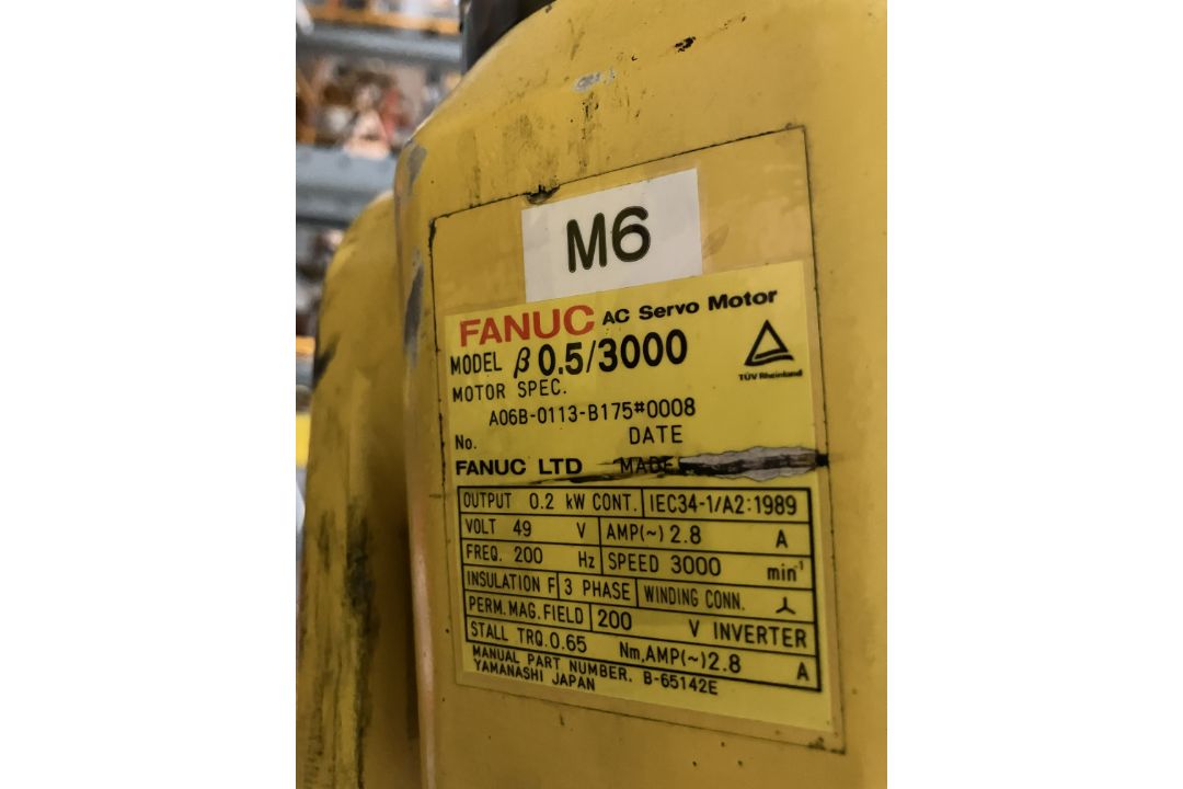 Fanuc M16i Robotic Arm, year of manufacture 1999, 270kg (Takeout / Loading charge - €40 + VAT) A - Image 3 of 7