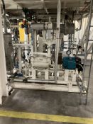 Hick Hargreaves Extruder Vacuum System Equipment, with shell & tube heat exchangers, vacuum pump,