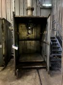 Jan-Vac Line 2 Offload Station (ST-J002), approx. 1.5m x 1.5m x 2.3m high, with loadcell platform,