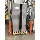 Seven Assorted Storage Cabinets & Work Station (Takeout / Loading charge - €10 + VAT) A sole