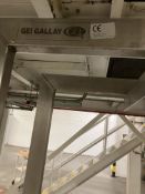 GEI Gallay ST-B355 STAINLESS STEEL FRAMED TOTE BIN FILLING FRAME (Adblend Offload Station),