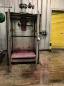 Dust Collector Offload Station (CL4), approx. 1.5m x 1.5m x 2.3m high, with flow control