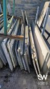 Approx. 29 Rips of Various Granite and Quartz, mostly 3000 x 600mm At the close of the timed