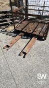 Forklift Personnel Cage At the close of the timed online auction sale, final bid figures will be